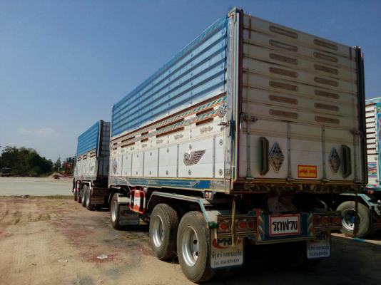 ขายดาวน์รถพ่วง 24 ล้อ แม่-ลูก กระบะเนียมคอกเกษตรดั้ม HINO 344 ปี.56 รถสวย วิ้งน้อย ราคา.750000 สนใจโทรจองด่วน