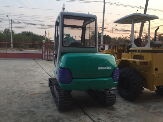 รถขุด Komatsu PC30-7 พร้อมหัวเก๋ง มือสองนำเข้าจากญี่ปุ่น