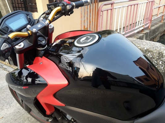 ขายครับ! CB500F สีดำ 135000 ปี 2013 เคลือบแก้ว พร้อมของแต่งรอบคัน