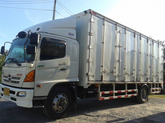 ขายรถ6ล้อตู้10บาน HINO FG8J ปี2011 เครื่อง212แรงม้า ตู้ยาว7.50เมตร