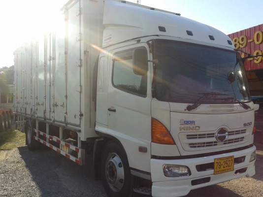 ขายรถ6ล้อตู้10บาน HINO FG8J ปี2011 เครื่อง212แรงม้า ตู้ยาว7.50เมตร