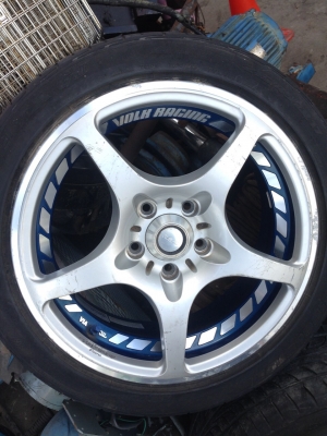ล้อแม็ค VOLK RACING 5รู114ขอบ17"