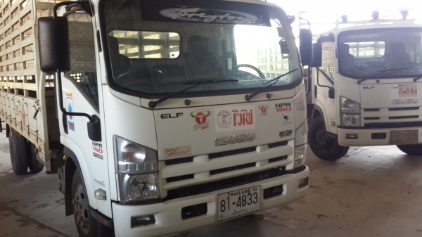 ขาย ISUZU NPR 150 ปี53 กระบะยาว5ม. ไมค์180,000