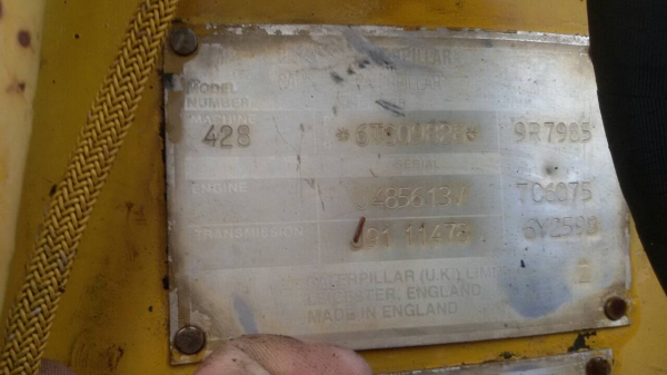 Cat428ซีรี่2 สองเพลา350,000  0980597165 ธนิต