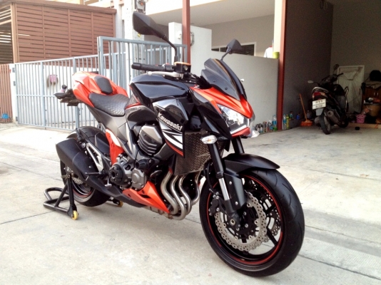 (สด-ผ่อน) ขาย Kawasaki Z800 ปี2014 สภาพดี ไม่ล้ม ไม่แปะ ไม่ชน ราคา295000บาท