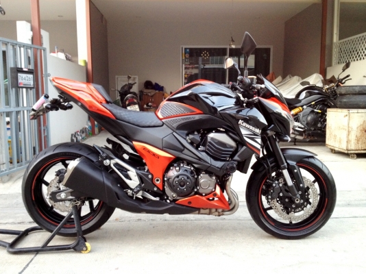 (สด-ผ่อน) ขาย Kawasaki Z800 ปี2014 สภาพดี ไม่ล้ม ไม่แปะ ไม่ชน ราคา295000บาท