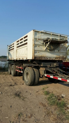 หางพ่วงดั้มท์ สามมิตร สามเพลา ปี55 สภาพสวย พร้อมใช้งาน    สนใจติดต่อ เอ็ม ที เจริญยนต์ สาขาปทุมธานี    (ถนนกาญจนาภิเษก วงแหวนตะวันตกบางปะอิน-บางบัวทอง เยื้องคลังกระจายสินค้าโลตัส สามโคก)   โทร. 081-4948363 , 081-7361541