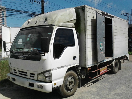 รถอีซูซุ 6 ล้อ ตู้แห้ง NPR 130 แรงม้า. ปี 48.   สนใจติดต่อ  081 - 6079515