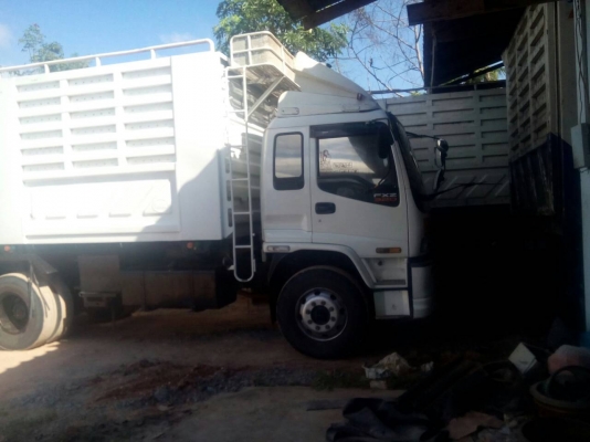 รถอีซูซุ 10 ล้อดั้ม FXZ  320 แรงม้า. ปี 51. ( ขาย แม่ , ลูก. )    สนใจติดต่อ  081 - 6079515