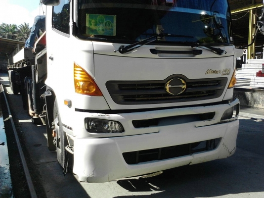 รถฮีโน่ 10 ล้อ หัวลาก FM1J  260 แรงม้า. ปี 48  ( ขาย เฉพาะแม่. ) , (  มีขาย 2 คัน.  )  สนใจติดต่อ  081 - 6079515