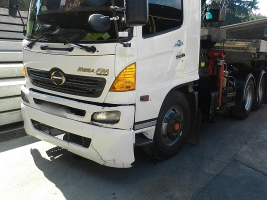 รถฮีโน่ 10 ล้อ หัวลาก FM1J  260 แรงม้า. ปี 48  ( ขาย เฉพาะแม่. ) , (  มีขาย 2 คัน.  )  สนใจติดต่อ  081 - 6079515