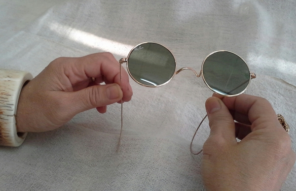 อภิแว่นตาวินเทจแฮนด์เมดโกลด์ฟิลด์  AO American Optical USA 10K