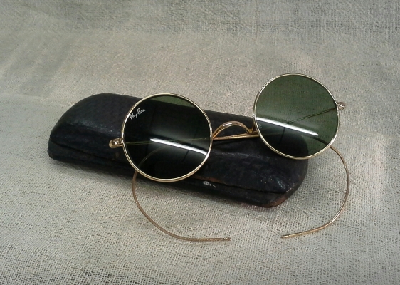 อภิแว่นตาวินเทจแฮนด์เมดโกลด์ฟิลด์  AO American Optical USA 10K