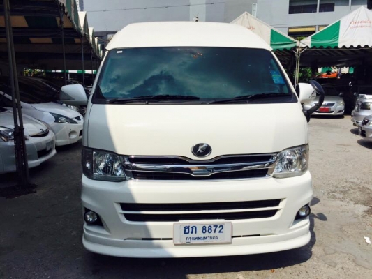 โทร 0922726669 คุณตันหยงรถตู้เบสมือสองฝั่งธน รถตู้ดีเซลล์ปี 2013 แต่งเต็มๆ แอร์บัส ราคา 1059000 บาท