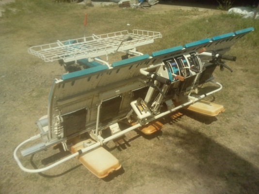 ขายดาวน์รถดำนาคูโบต้าเดินตาม 6 แถวรุ่นใหม่ล่าสุดใช้แค่50ไร่