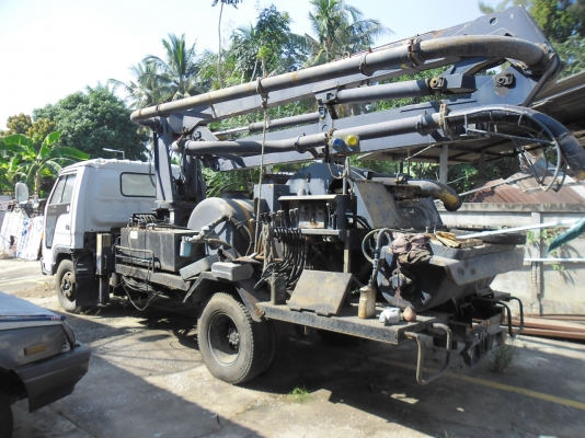 ฝากขายรถหกลอปั๊มปูน NPRเครื่อง4BG1 สภาพพร้อมใช้งานครับ 400000บาท