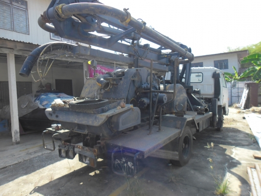 ฝากขายรถหกลอปั๊มปูน NPRเครื่อง4BG1 สภาพพร้อมใช้งานครับ 400000บาท