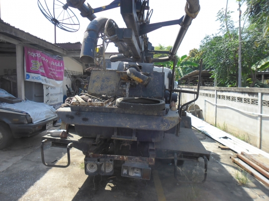 ฝากขายรถหกลอปั๊มปูน NPRเครื่อง4BG1 สภาพพร้อมใช้งานครับ 400000บาท