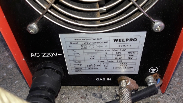 ขายตู้เชื่อมเวลโปร WELTIG160DCHF พร้อมสายเชื่อมสภาพดีมาก ขายตู้เชื่อมเวลโปร WELTIG160DCHF พร้อมสายเชื่อมสภาพดีมาก