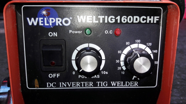 ขายตู้เชื่อมเวลโปร WELTIG160DCHF พร้อมสายเชื่อมสภาพดีมาก