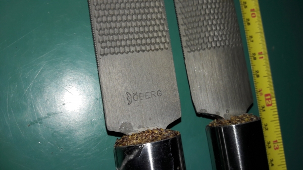 ขายตะไบบุ้งงานไม้สวีเดนพระจันทร์เสี้ยว14นิ้วOBERG Made in Sweden.