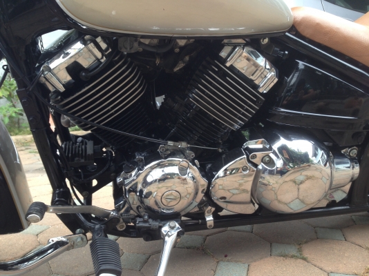 ขายแด๊กสตา 400cc  พร้อมใช้เครื่องสดมาก ไม่มีเยิ้ม รถพร้อมออกทริป เอกสาร อินวอยสรรพสามิตรแท้ ครัช รถจบแบตใหม่ ของเหลวใหม่หมด สนใจสอบถามใด้ครับรถมือเดี่ยวรถพี่ชาย จอดไวขับไม่เป็น  เครื่องแน่น 100\%  สภาพสี 90\%  ***94000*** 083-434-0419 นัท