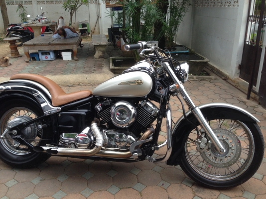 ขายแด๊กสตา 400cc  พร้อมใช้เครื่องสดมาก ไม่มีเยิ้ม รถพร้อมออกทริป เอกสาร อินวอยสรรพสามิตรแท้ ครัช รถจบแบตใหม่ ของเหลวใหม่หมด สนใจสอบถามใด้ครับรถมือเดี่ยวรถพี่ชาย จอดไวขับไม่เป็น  เครื่องแน่น 100\%  สภาพสี 90\%  ***94000*** 083-434-0419 นัท