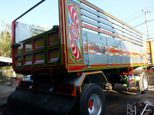 ขายลูกพ่วง 2เพลา ดั้มได้ ยาว6.0เมตร เบรคใหญ่ กระบะปรีเนียม อู่ซุ่นชัย ...