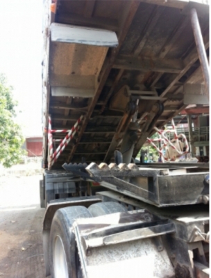 ขายลูกพ่วง 2เพลา ดั้มได้ ยาว6.0เมตร เบรคใหญ่ กระบะปรีเนียม อู่ซุ่นชัย ...