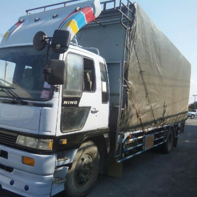 หกล้อ ฮีโน่ FF3H195ห้างแท้ แอร์ เวอร์ ทิฟฟี ยาง900ช่วงยาว7.20ม สภาพดีเดิมๆพร้อมใช้งาน ทะเบียนพร้อมโอน ราคา 645,000บ รถบ้านสภาพดีเดิมๆพร้อมใช้