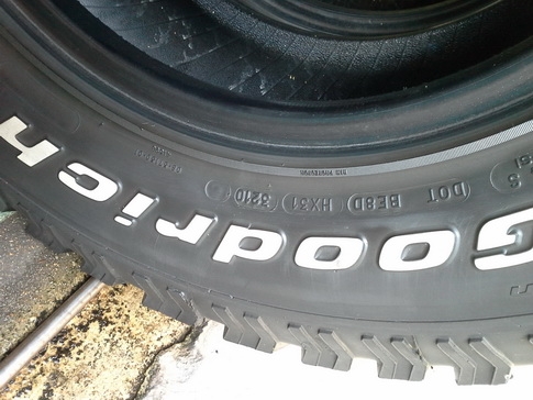 BF All USA. 265/70/16 ปลายปี10 สวยๆ 1ชุด