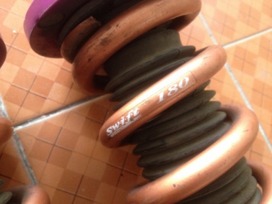 โช้คซิ่งสไลดกระบอกปรับหนืดได้สปริง SWIFT 18Kเอาไปเเปลงใส่ได้เก่าญี่ปุ่นเเท้ โช้คซิ่งสไลดกระบอกปรับหนืดได้สปริง SWIFT 18Kเอาไปเเปลงใส่ได้เก่าญี่ปุ่นเเท้