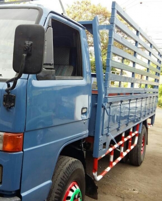 หกล้อ อีซูซุ NPR115ช่วงล่างใหญ่ Fหน้าFหลัง ยาง8.25 ยาว5ม สภาพดีเดิมบางสวยพร้อมใช้ ทะเบียนพร้อมโอน