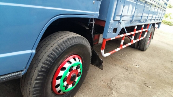 หกล้อ อีซูซุ NPR115ช่วงล่างใหญ่ Fหน้าFหลัง ยาง8.25 ยาว5ม สภาพดีเดิมบางสวยพร้อมใช้ ทะเบียนพร้อมโอน