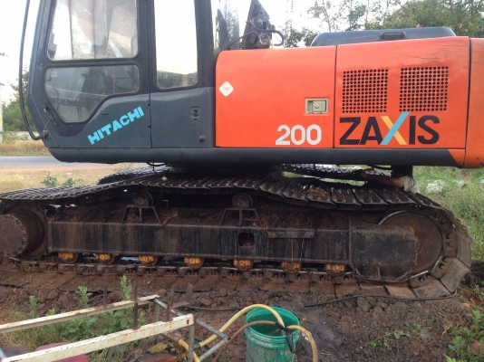 ขายแล้วครับรถแบคโฮ ฮิตาชิ ex200-2superขอขอบคุณ พี่เสือ truck2hand 8iy[