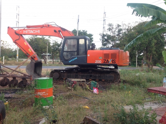 ขายแล้วครับรถแบคโฮ ฮิตาชิ ex200-2superขอขอบคุณ พี่เสือ truck2hand 8iy[