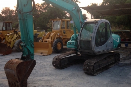KOBELCO SK120-3 มาร์คไฟว์ซุปเปอร์ อาร์มยาวพิเศษ จากญี่ปุ่นแท้