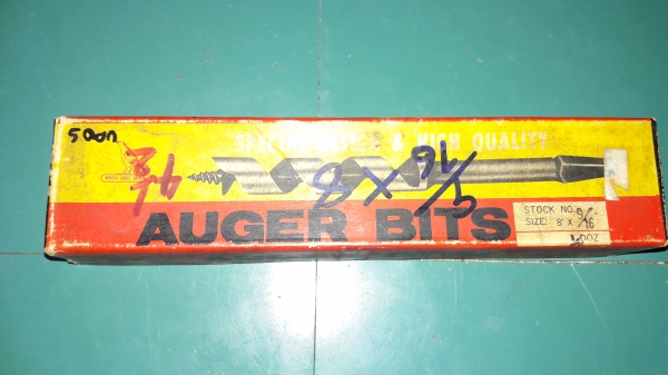 ขายดอกสว่านข้อเสือชุด4ดอกงานเก่าเก็บขนาด9/16,7/16,1/2,1/2ดอกบัว