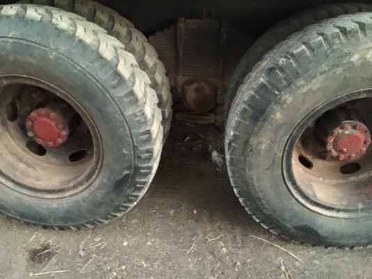 ขายHino 195 แรง. 2เพลาดั้ม. สโลอินเตอ ยางเตม. เครื่องดีคลัทชีสวย