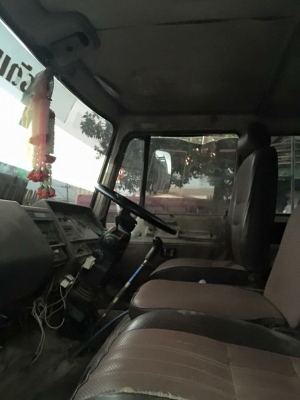 ขายHino 195 แรง. 2เพลาดั้ม. สโลอินเตอ ยางเตม. เครื่องดีคลัทชีสวย