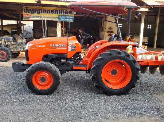 ปัญญาแทรคเตอร์..จัดมาให้ครับ ด่วน!!!คูโบต้า L3608  พร้อมผาน6&times;22