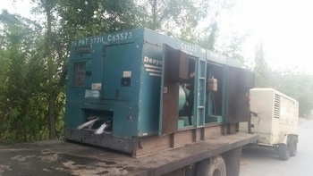 จัดรูป ฉบับเต็มให้แล้วครับ เครื่องปั๊มลม  DENYO DIS -685SB ดีเซล พร้อมใช้งาน