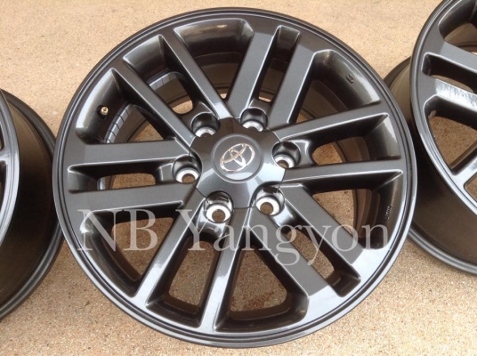 ล้อแม็ก Fortuner Midnight shine ฟอจูนเนอร์ ขอบ17 ถอดป้ายแดง