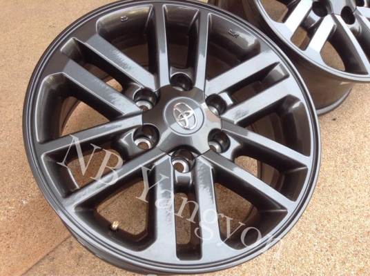 ล้อแม็ก Fortuner Midnight shine ฟอจูนเนอร์ ขอบ17 ถอดป้ายแดง