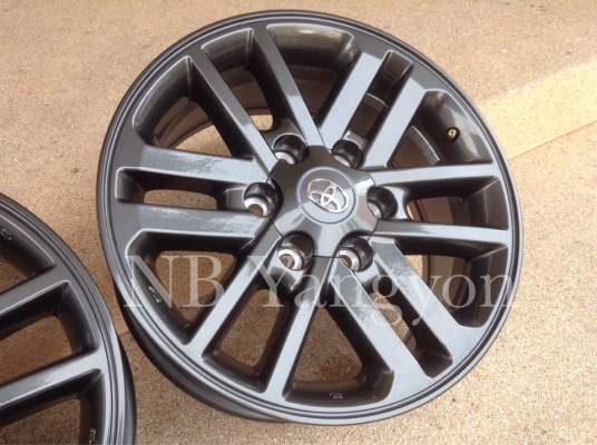 ล้อแม็ก Fortuner Midnight shine ฟอจูนเนอร์ ขอบ17 ถอดป้ายแดง