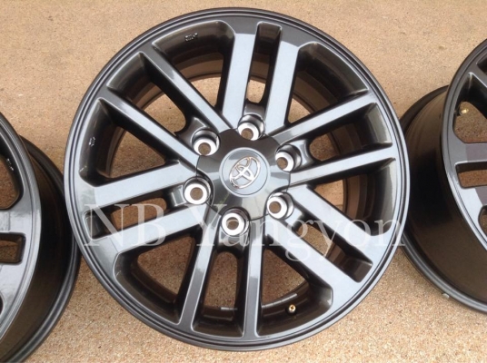 ล้อแม็ก Fortuner Midnight shine ฟอจูนเนอร์ ขอบ17 ถอดป้ายแดง