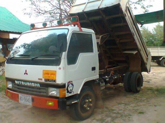 !! ขายครับ !! รถดั๊ม FE444 มีสโลว์ แอร์เย็น สภาพพร้อมใช้งาน