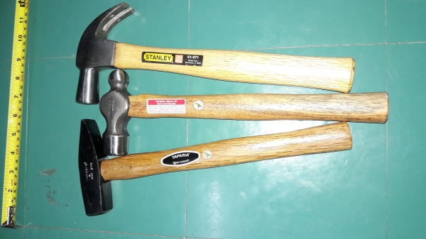 ขายค้อนชุด3เต้า STANLEY16OZ. TAPARIA500กรัม งานเก่าเก็บ ขายค้อนชุด3เต้า STANLEY16OZ. TAPARIA500กรัม งานเก่าเก็บ