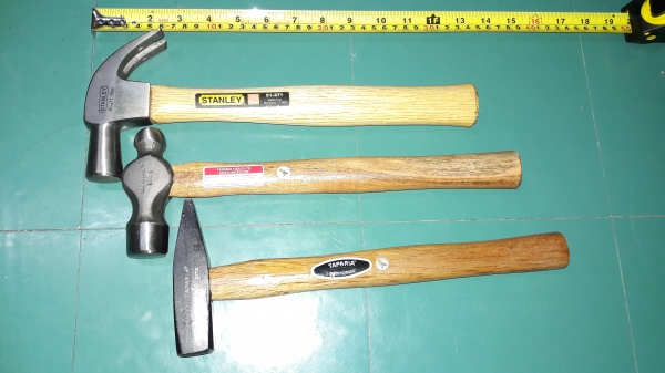 ขายค้อนชุด3เต้า STANLEY16OZ. TAPARIA500กรัม งานเก่าเก็บ