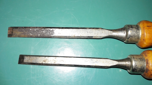 ขายสิ่วนาแร็กขนาด1/2",3/8"narex Made in Czechoslovakia.